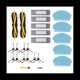 thumbnail image 1 of Para Deebot OZMO 920/950/T5/T8/T8 /T8 Max/ N7/N8+/N8 Pro/N8 Cepillos de Rodillo Filtro Accesorios de Aspiradora RobóTica, 1 of 5
