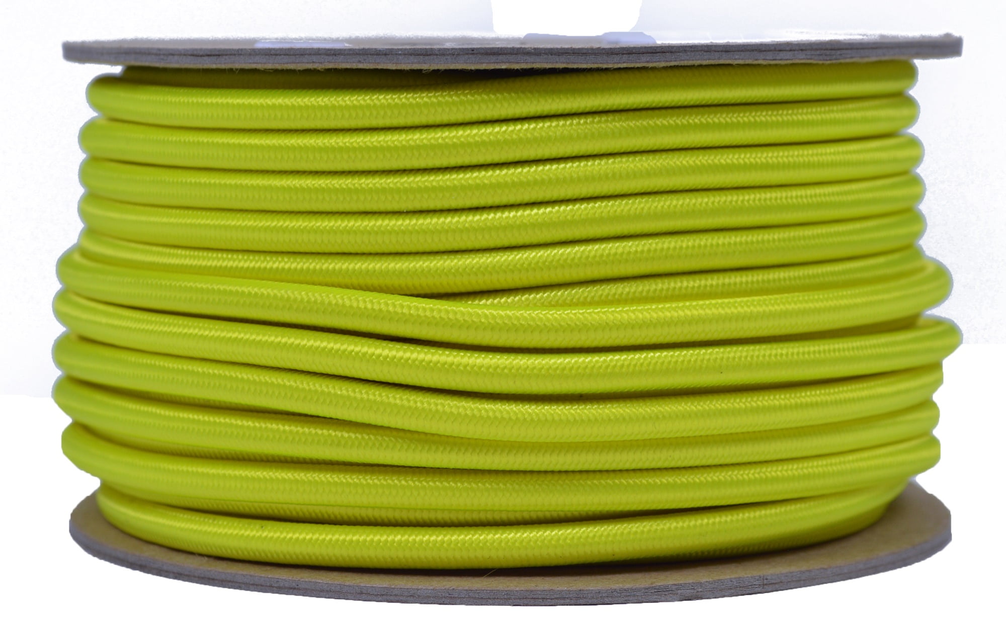 Neon Yellow 3/16 inch Shock Cord - 100 Feet Marine Grade Shock