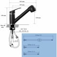 thumbnail image 4 of Stylish Kitchen Faucet, Designed For Easy Water Temperature Adjustment, Drip Free Ceramic Cartridge For Reliable Use, Quick Installation With Clear Step-By-Step Instructions, 4 of 5