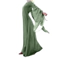 thumbnail image 1 of Moda casual cuello redondo vestido de manga larga mujeres impresas vestido de mujer vestidos largos Pompotops hdfakjf5371, 1 of 7
