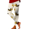 thumbnail image 1 of MKLEKYY Leggings push up para mujer, pantalones de yoga floreados para mujer | Leggings con cintura elástica y sin transparencias, 1 of 3