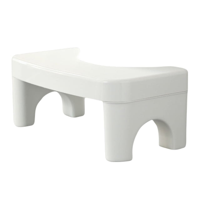 Taburete resistente para sentarse en cuclillas, taburete para inodoro, práctico y portátil con junta antideslizante, taburete con escalones de 7 Sunnimix Baño inodoro reposapiés taburetes