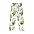 thumbnail image 5 of Xecao Lavender Flowers Men's Straight Lounge Pajama Pants: The Ultimate in Comfortable Sleepwear, 5 of 9