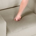 thumbnail image 2 of Lexicon Crandall Corduroy 2pc Set: Sofa, Loveseat in Taupe, 2 of 11