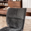 thumbnail image 2 of YOUNIKE Set of 2 Dining Chairs, Classic Design, Armless Side Chairs, High Back Kitchen Chairs, Soft Cushion, Charcoal, 2 of 13