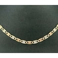 thumbnail image 5 of 10K Gold Solid Tri Yellow Rose White 1.5mm-6mm Valentino Chain Necklace 16"- 30" (18",2.5mm), 5 of 5