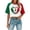 Z-White4, variant on Womens Mexico Soccer Tshirts Short Sleeve International Football Cropped Tops for Women Casual Crew Neck Mexico Flag Graphic Y2K Lightweight Athletic Tops