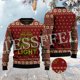 thumbnail image 3 of Suéter feo de punto divertido de Navidad de algodón con diseño de Papá Noel para mascotas, jersey informal vintage de invierno estilo Harajuku, jersey retro de manga larga con impresión 3D, 3 of 5