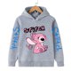 thumbnail image 3 of Ropa divertida Navidad Disney Stitch Sudadera con capucha niños dibujos animados chico niña niño Lilo y Stitch sudadera con capucha bebé Casual Top, 3 of 5