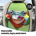 thumbnail image 5 of Naloa Flying Frog On Branch 2Pcs Anti-Kick Back Seat Cover Kick Mat, Car Seat Protector with 3 Storage Pockets, 5 of 8