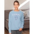 thumbnail image 2 of My Life My Style Sweatshirt Women -Image by Shutterstock, Female x-Large, 2 of 4