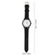 thumbnail image 2 of Reloj de pulsera de cuarzo para hombre y mujer, correa redonda de PU, reloj de pulsera con esfera grande (esfera simple), 2 of 8