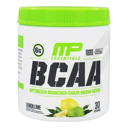 MusclePharm BCAA Essentials Powder, Post Workout Recovery, 30 Servings, Lemon (Best Simple Carbs For Post Workout)