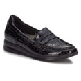 thumbnail image 2 of Walking Cradles Wc Dannon Women Loafer In Black Patent Croco, 2 of 7