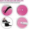 thumbnail image 3 of RDX 65cm Anti-Burst Inflatable Exercise Ball for Yoga, Multi-Color, 3 of 10