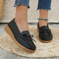 thumbnail image 5 of Summer Saving Clearance! Tuobarr Womens Shoes Women's Shoes Slip-On Comfort Fashion Comfortable For Walking Flat Shoes Black US Size 9, 5 of 5