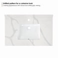 thumbnail image 2 of Altair Design Arbios 36" Modern Stone Vanity Top in Calacatta White, 2 of 7