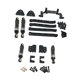 thumbnail image 4 of Kit de actualización RC 1/12, pieza de reparación de amortiguador delantero y trasero, barra de acoplamiento, barra de acoplamiento para 82PR0 MN82, negro, 4 of 8