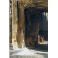 thumbnail image 2 of Sargent, John Singer 11x14 White Modern Wood Framed Museum Art Print Titled - Cathedral Interior, 2 of 4