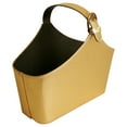 thumbnail image 2 of Wald Imports  Gold Faux Leather Decorative Storage Organizer Basket, 2 of 4
