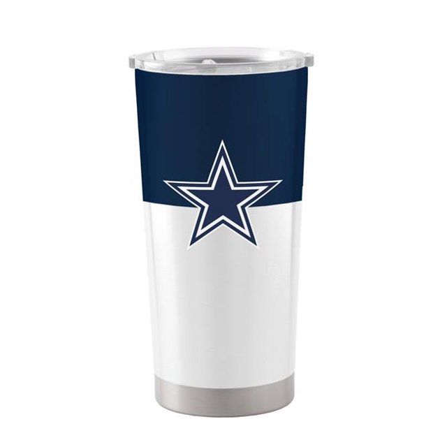 Logo Chair 609-S20T-11 Gobelet en Acier Inoxydable Colorblock de 20 oz NFL Dallas Cowboys
