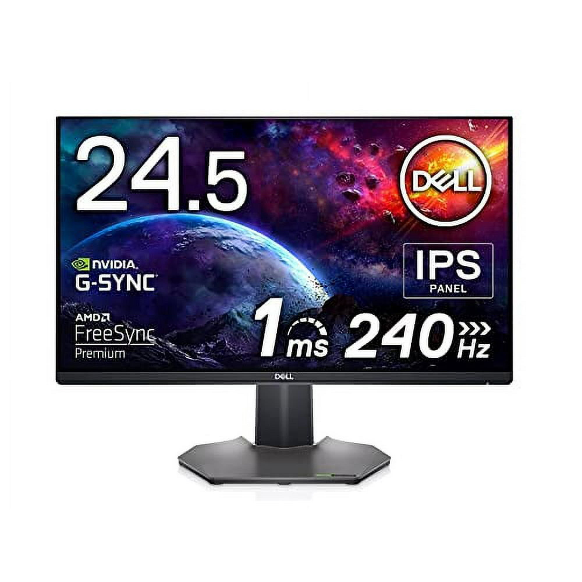 Dell 240Hz Gaming Monitor 24.5 Inch Full HD Monitor with IPS