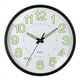 thumbnail image 2 of Reloj de pared de 12 pulgadas, reloj luminoso que no hace tictac para la sala de estar del dormitorio (negro), 2 of 2