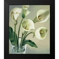 thumbnail image 2 of Barberini, Eva 12x14 Black Modern Framed Museum Art Print Titled - Calle in vaso, 2 of 5