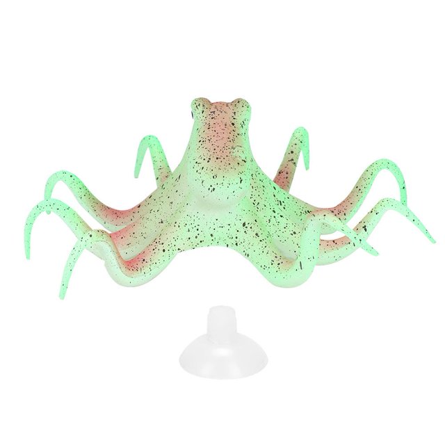 Rdeghly Simulation Octopus, Fluorescence Effect Fish Tank Decoration, For Aquarium Animals Pets Fish Tank Decoration