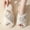 G, variant on Women's Fuzzy Cross Slippers Bride Wedding Slippers Gift Open Toe House Slipper Bedroom Shoe Indoor Outdoor