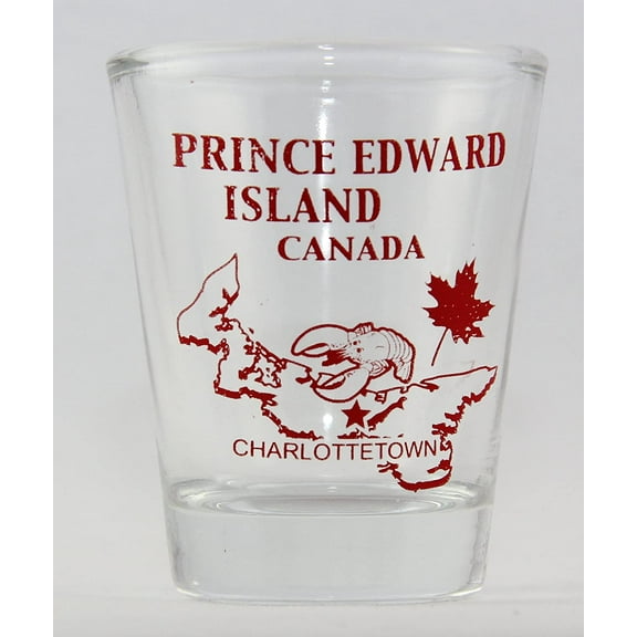 Prince Edward Island Canada (10 in Series of 13) Shot Glass. Collect All!