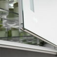 thumbnail image 4 of Fresca Tiempo 24" Wide x 36" Tall Bathroom Medicine Cabinet w/ LED Lighting & Defogger, 4 of 14