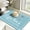 Blue, variant on Dish Drying Mat, 12" x 20" Super Absorbent & Hide Stain Coffee Mat, Cuttable Drying Mat for Kitchen Counter, Coffee Bar Accessories, Under Dish Rack, Coffee Maker, Espresso Machine, Pink