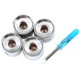 thumbnail image 4 of 1 Set Professional Metal Guitar Tone Volume Knob Caps Replacement Guitar Parts, 4 of 7