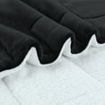 thumbnail image 6 of Soft Micromink Sherpa Comforter Set, 3-Piece Comforter Set – Fluffy Ultra Cozy, Warm, and Plush Reversible Comforter with 2 Pillowcase, Queen/King Size, 6 of 6