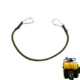 thumbnail image 5 of Outdoor Carabiner Elastic Rope, Heavy Duty Elastic Tie Downs Straps, Elastic Rope Outdoor Stretch Cords for Outdoor, Caravan, Camping, Luggage, Bike Rack, 5 of 8