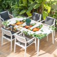 thumbnail image 2 of St. Patrick's Day Table Cloths for 6 Foot Rectangle Tables, Green Gnomes Lucky Shamrocks Flags Patio Waterproof Elastic Fitted Tablecloths, Washable Rectangular Table Cover for Camping, 2 of 8
