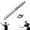 Purple, variant on Badminton Swing Trainer, Badminton Power Trainer with Magnetic Resistance, 11.8" Swing Trainer Sound Feedback for Smash Technique, Real Racket Handle Feel