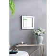 thumbnail image 5 of Bed Bath & Beyond 18" Wall Mounted Vintage Style Glass Frame Accent Mirror - Black, 5 of 7