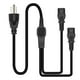 thumbnail image 2 of Cable de alimentación CUTICAT 5-15P a 2x IEC320 C13 200cm Universal impermeable, 2 of 8