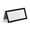 Black, variant on Inkdotpot Pack Of 24, Solid Tent Tables Place Cards For Table Setting For Wedding Thanksgiving- Christmas Holiday Catering Buffet Food Table Tents- Wedding Name Escort Cards (Black)