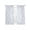White, variant on Light Blue Dandelion Sheer Curtains 72 Inch Length 2 Panels Set, Spring Flowers Modern Minimalist Voile Window Treatment Rod Pocket Curtains Sheers Drapes for Bedroom/Living Room/Kitchen 52"x72"x2