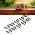 thumbnail image 4 of Hook Hasp, Latch Hasp Swing Arm Design Horn Lock Corrosion Resistance  For Jewelry Boxes For Gift Boxes, 4 of 8