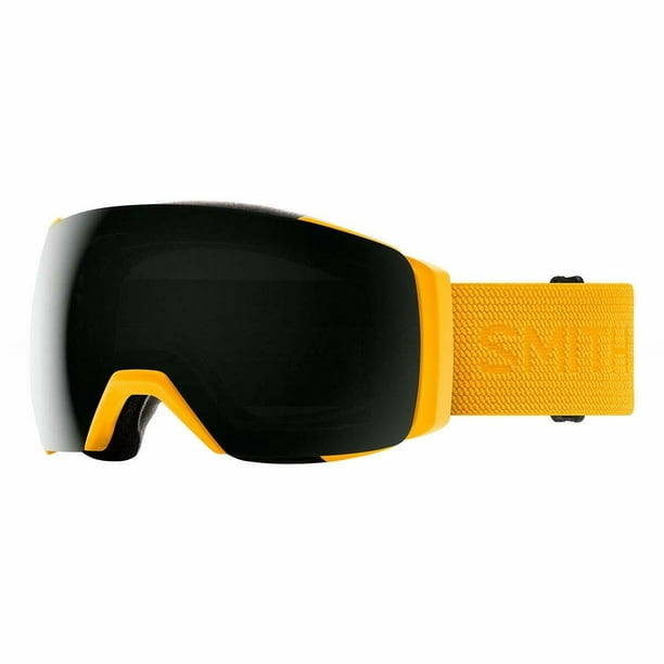 Smith Optics I/O Mag XL Asian Fit Snow Goggle Hornet Flood / Chromapop Sun  Black Lens w/Bonus Chromapop Storm Rose Flash Lens