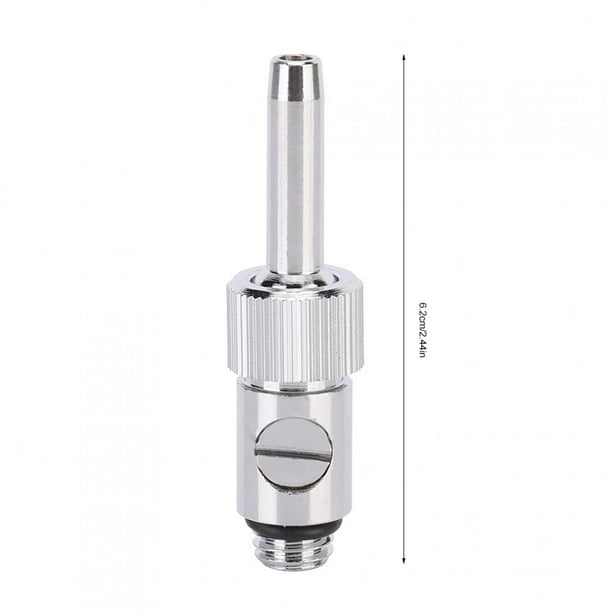 Boquilla de Fuente de 2 piezas Boquilla de Fuente M10, Boquilla de Fuente Universal Rosca Macho Cabezal de Rociador Recto universal Ajustable Con Válvula para Paisajismo