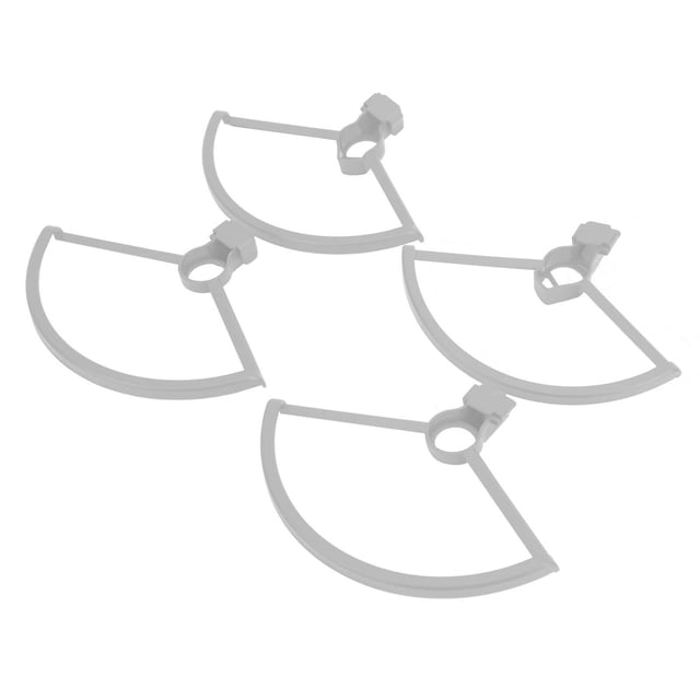4 Piezas de Hélices de bajo Ruido Props Blade Drone Propeller Protector, Protector de Anillo de Protección de Cuchillas Apto para Mavic Mini 2 Drone(12 * 12 * 4cm-Gris) Amonsee No
