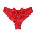 thumbnail image 1 of Gibobby Calzoncillos hipster Ropa interior de mujer Bikini sin costuras Ropa interior de encaje Bragas de media espalda(Rojo， S), 1 of 5