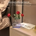 thumbnail image 2 of Capaso Book Vase, Blue Acrylic Tabletop Vase, 2 of 8