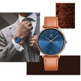 thumbnail image 4 of LAVAREDO Mens Watch Minimalist Waterproof Quartz Watches for Men Business Dress Casual Watch with Stainless Steel Mesh Band Gift for Man, 4 of 8
