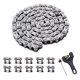 thumbnail image 1 of KAMIER 428 Cadena de transmisión 102 Interruptor de eslabones resistente para 70 cc 90 cc 110 cc 125 cc TTR YZ80 YZ85 Apollo RFZ Suzuki Trailmaster Vitacci Tao Tao Coolster MotoTec Pit Dirt Bike 4 rue, 1 of 1